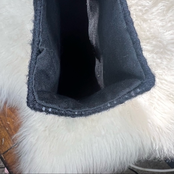 Vintage hand woven and stitched southwestern diamond print yarn handbag purse - Picture 15 of 16